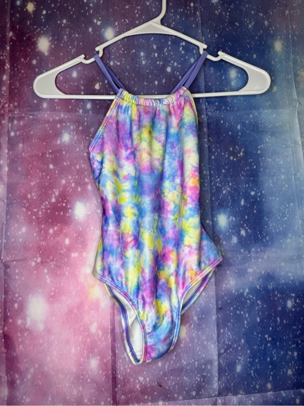 New cat & Jack tie dye swimsuit one piece